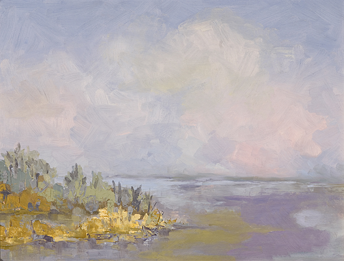 Chesapeake IV | Oil on Panel | 12" x 9" | Karyn Dingledine