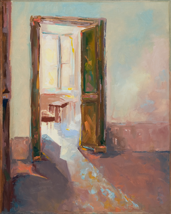 Doorway | Oil on Canvas | 16" x 20" | Karyn Dingledine
