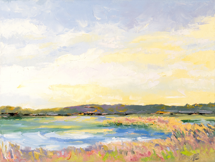 Low Country Morning | Oil on Canvas | 24" x 18" | Karyn Dingledine